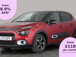 Red Used 2022 Citroën C3 PureTech Hatchback | £9,811 (Good price)