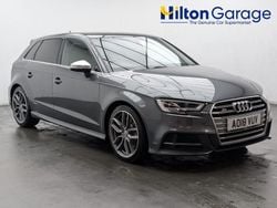 Grey Used 2018 Audi S3 Sportback Design Hatchback | £20,250 (Good price)