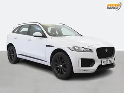 White Used 2020 Jaguar F-Pace Chequered Flag SUV | £23,695 (Fair price)