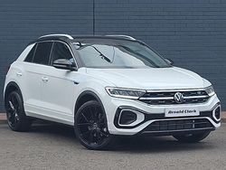 White New 2025 VW T-Roc R-line SUV | £28,998 (A bit pricey)