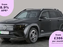 Black Used 2023 Mercedes EQB350 AMG line SUV | £26,561 (Fair price)