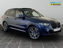 Blue Used 2021 BMW X3 M Sport SUV | £19,995 (Fair price)