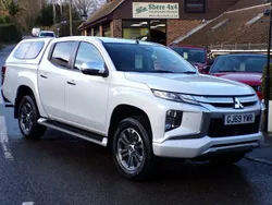 White Used 2019 Mitsubishi L200 Top Pickup | £27,994