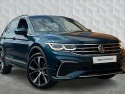 Blue Used 2023 VW Tiguan R-line SUV | £27,250 (Fair price)