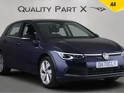 Blue Used 2020 VW Golf VII Style Hatchback | £13,350 (Fair price)