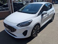 White Used 2022 Ford Fiesta Titanium Hatchback | £14,500 (A bit pricey)