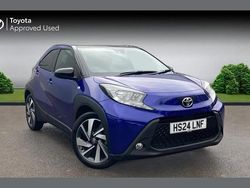 Juniper blue Used 2024 Toyota Aygo X SUV | £13,547