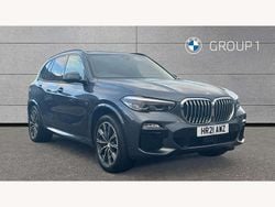 Grey Used 2021 BMW X5 M Sport SUV | £40,758 (Good price)