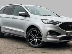 Silver Used 2019 Ford Edge ST-Line SUV | £17,930 (Good price)
