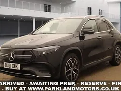 Black Used 2021 Mercedes EQA250 AMG line SUV | £17,995 (Fair price)