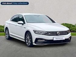 White Used 2020 VW Passat R-line Sedan | £15,223 (Fair price)