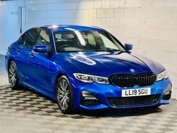 Blue Used 2019 BMW 330 M Sport Sedan | £14,989 (Fair price)