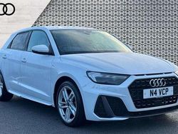 White Used 2022 Audi A1 S-Line Hatchback | £19,845 (A bit pricey)