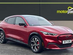 Lucid red Used 2021 Ford Mustang Mach-E Extended Range SUV | £25,750 (Fair price)
