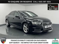 Black Used 2016 Audi A4 S-Line Sedan | £12,770 (Fair price)