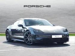 Grey New 2025 Porsche Taycan Sedan | £101,990