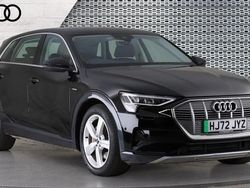 Black Used 2022 Audi e-tron Advanced SUV | £22,114 (A bit pricey)