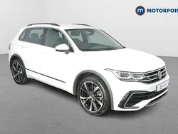 White Used 2023 VW Tiguan R-line SUV | £28,049 (Fair price)