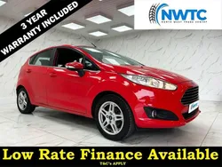 Red Used 2014 Ford Fiesta Zetec Hatchback | £5,995 (Fair price)