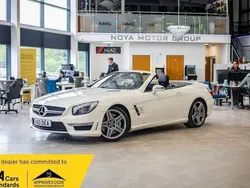 White Used 2013 Mercedes SL63 AMG AMG Cabriolet | £29,990 (Fair price)