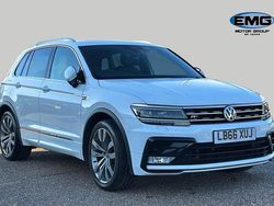 White Used 2017 VW Tiguan R-line SUV | £15,495 (Fair price)
