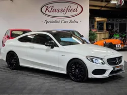 White Used 2017 Mercedes C43 AMG Premium Plus Coupe | £22,995 (Fair price)