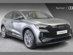 Grey Used 2023 Audi Q4 Sportback e-tron Advanced SUV | £37,000 (Super price)