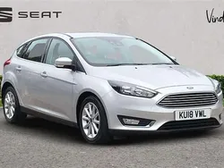 Silver Used 2018 Ford Focus Titanium Hatchback | £7,600 (Super price)