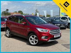 Red Used 2018 Ford Kuga Titanium X SUV | £12,471 (Fair price)
