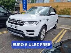 White Used 2017 Land Rover Range Rover Sport HSE SUV | £12,500