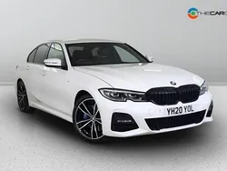 White Used 2020 BMW 320 M Sport Sedan | £22,875 (Fair price)