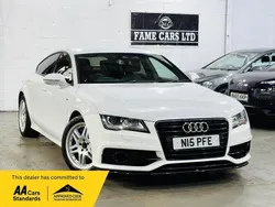 White Used 2013 Audi A7 Sportback Black Edition Hatchback | £8,000 (Good price)