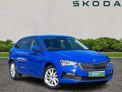 Blue Used 2022 Skoda Scala SE L Hatchback | £15,495 (Fair price)