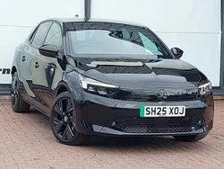 Black New 2025 Vauxhall Corsa-e Ultimate Hatchback | £18,998 (Fair price)