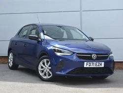 Blue Used 2021 Vauxhall Corsa S Hatchback | £10,550 (Fair price)
