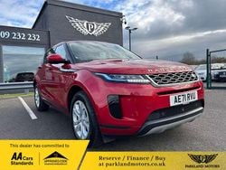 Red Used 2021 Land Rover Range Rover evoque S SUV | £18,395 (Good price)