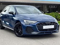 Blue Used 2025 Audi A3 e-tron Black Edition Hatchback | £35,480
