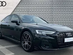 Grey Used 2023 Audi A8 Black Edition Sedan | £50,091 (Fair price)