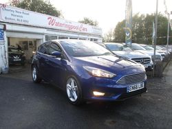 Blue Used 2016 Ford Focus Zetec Hatchback | £5,995 (Fair price)