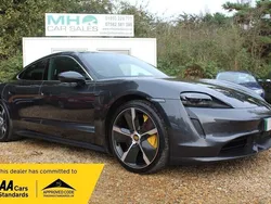 Grey Used 2020 Porsche Taycan Performance Package Sedan | £57,995 (Fair price)