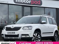 White Used 2015 Skoda Yeti LAURIN & KLEMENT SUV | £12,690 (A bit pricey)
