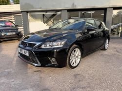 Black Used 2017 Lexus CT200h Luxury Line Hatchback | £15,490 (Fair price)