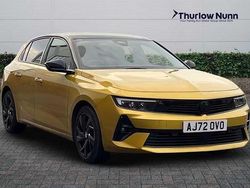 Electric yellow Used 2022 Vauxhall Astra GS Line Hatchback | £16,298 (A bit pricey)