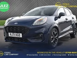 Blue Used 2022 Ford Puma ST-Line X SUV | £14,495 (Fair price)