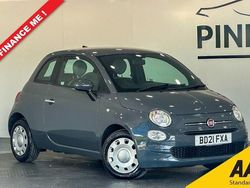Grey Used 2021 Fiat 500 Pop Hatchback | £7,699 (Good price)