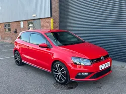 Red Used 2015 VW Polo GTI Hatchback | £7,195 (Fair price)