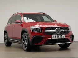 Red Used 2021 Mercedes GLB200 AMG line SUV | £24,498 (Fair price)