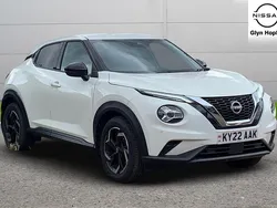 White Used 2022 Nissan Juke N-Connecta SUV | £14,271 (Fair price)