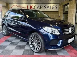 Blue Used 2016 Mercedes GLE350 AMG line Estate | £16,995 (Fair price)