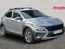 Grey Used 2022 Hyundai Kona Premium SUV | £17,295 (Fair price)